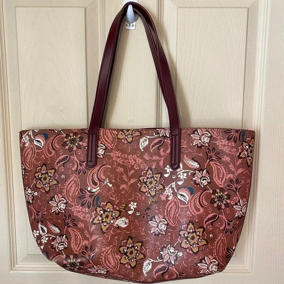 Florals print tote bag - Picture 5 of 6